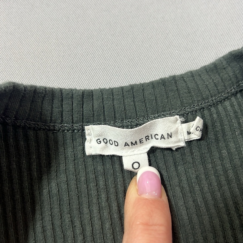 Good American essentials cropped cardigan - Picture 3 of 6